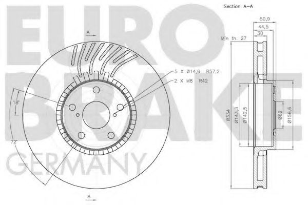 Disc frana 2