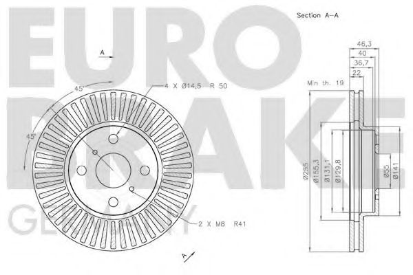 Disc frana 3