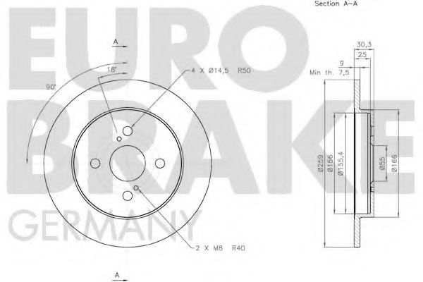 Disc frana 2