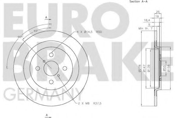 Disc frana 3