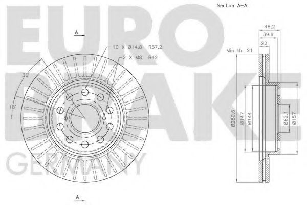 Disc frana 2