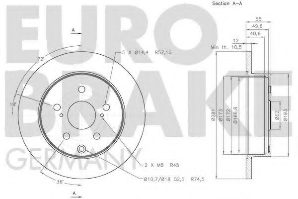 Disc frana 3