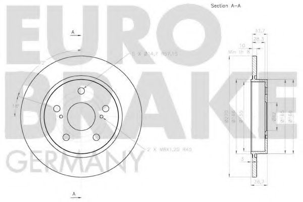 Disc frana 3