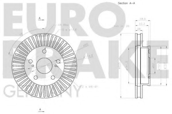 Disc frana 3