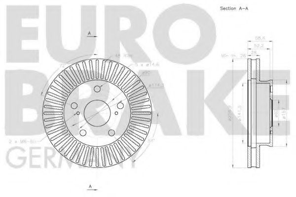 Disc frana 3