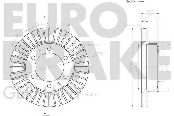 Disc frana 3