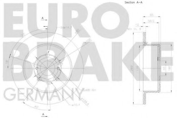 Disc frana 3