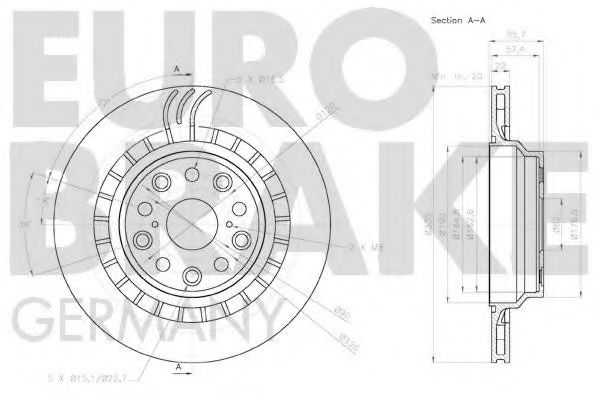 Disc frana 3