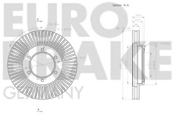 Disc frana 3