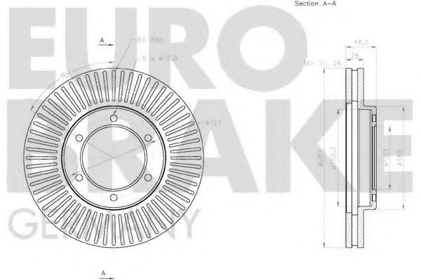 Disc frana 3
