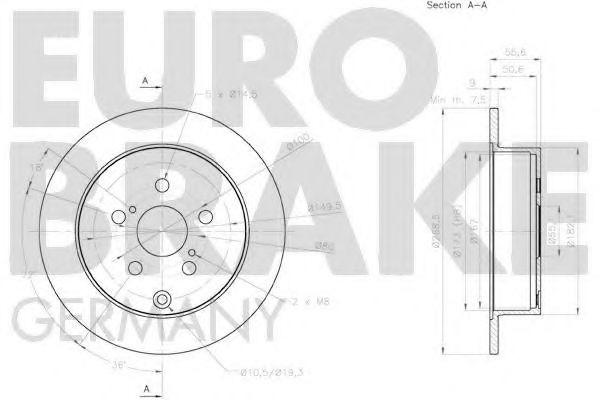 Disc frana 3