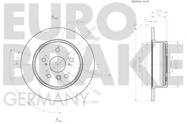 Disc frana 3