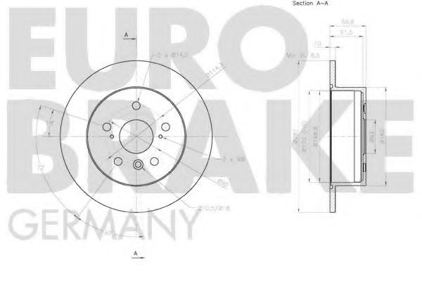 Disc frana 3
