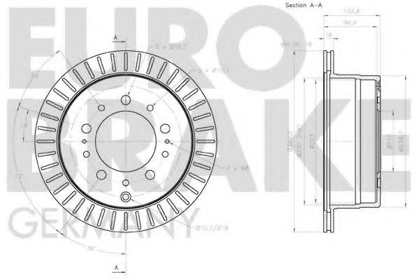 Disc frana 3