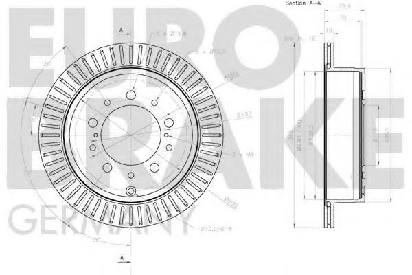 Disc frana 3
