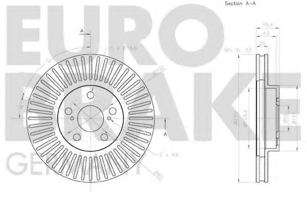 Disc frana 3