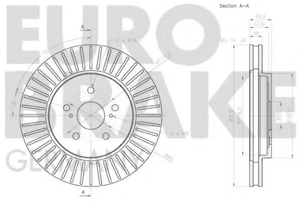 Disc frana 3
