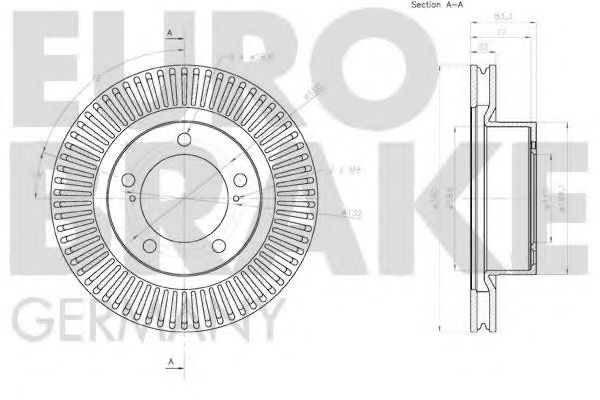 Disc frana 3