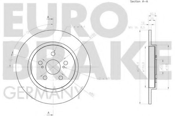 Disc frana 3