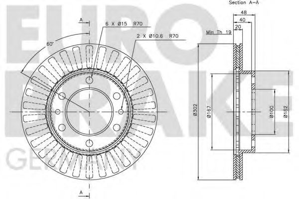 Disc frana 3
