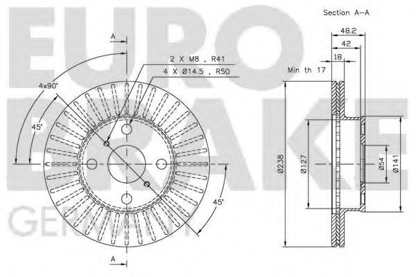 Disc frana 3