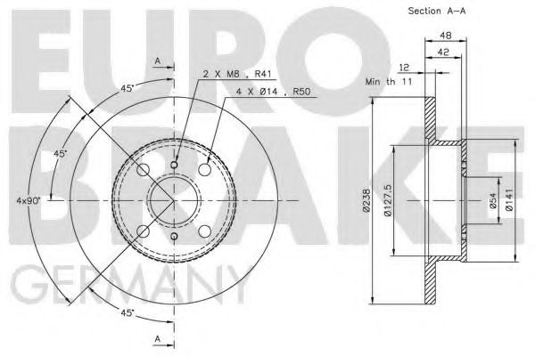 Disc frana 3