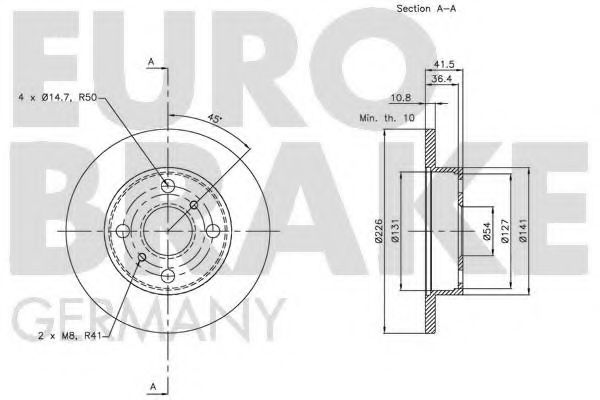 Disc frana 2