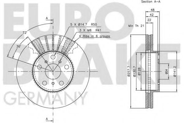 Disc frana 2