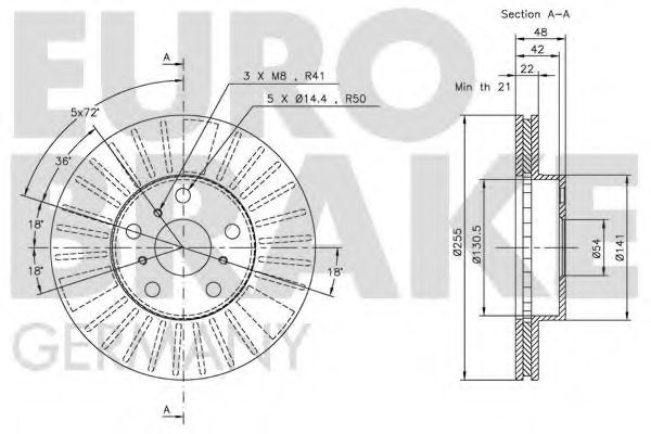 Disc frana 3