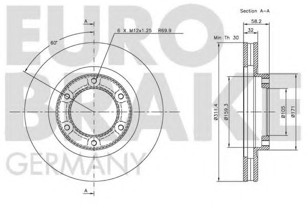 Disc frana 2