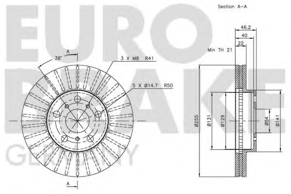 Disc frana 2