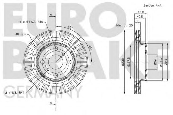 Disc frana 2