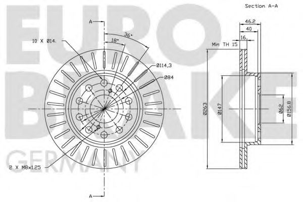Disc frana 2