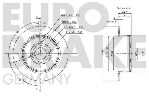 Disc frana 2