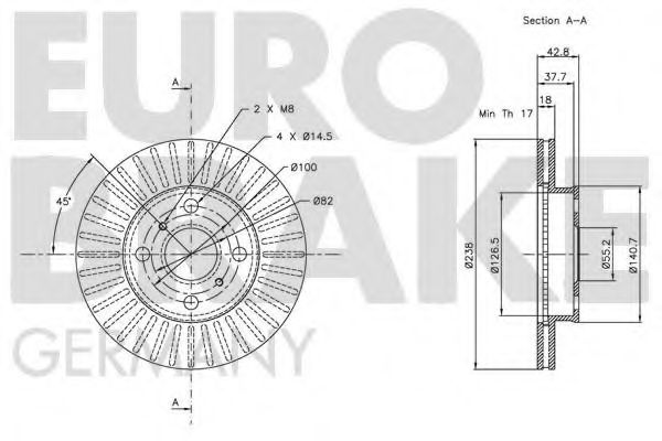 Disc frana 3