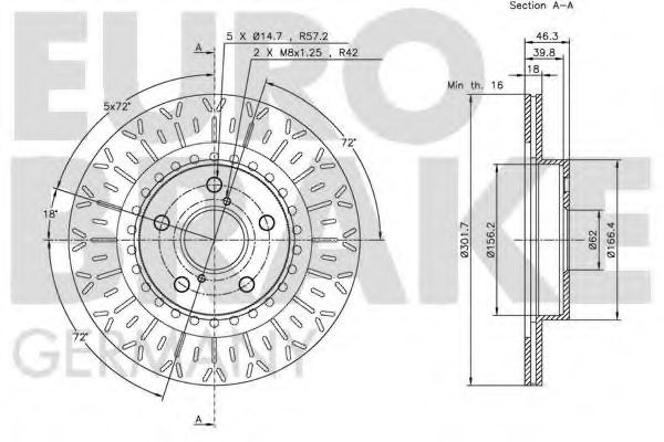 Disc frana 3