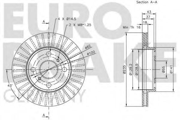 Disc frana 3
