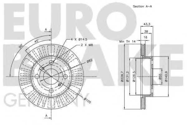 Disc frana 2