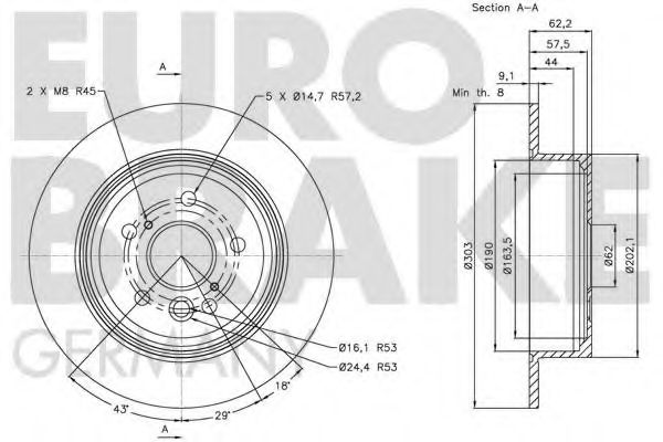 Disc frana 3