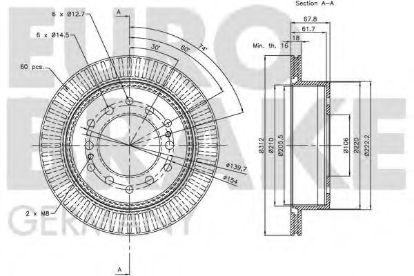 Disc frana 3