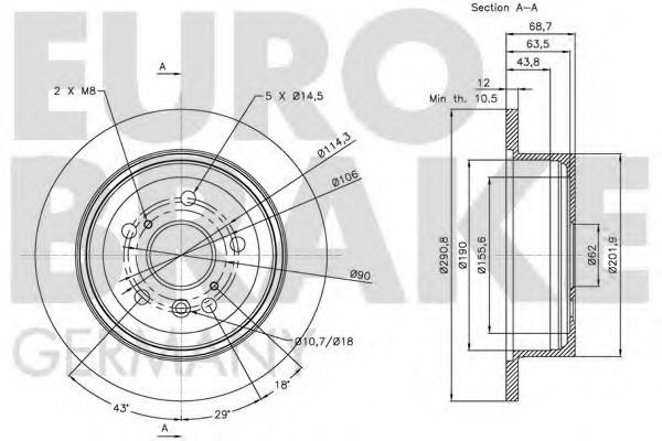 Disc frana 3