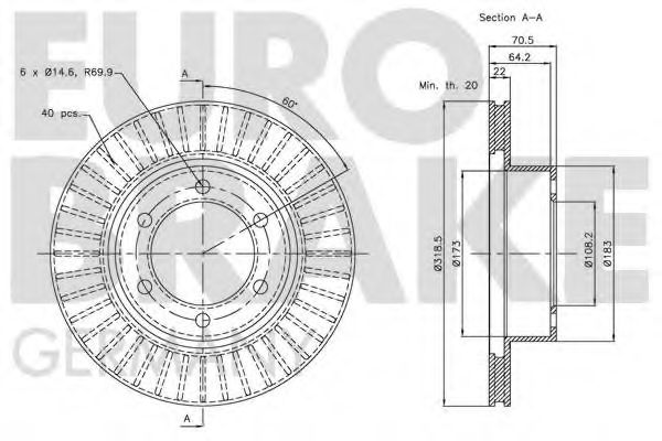 Disc frana 3
