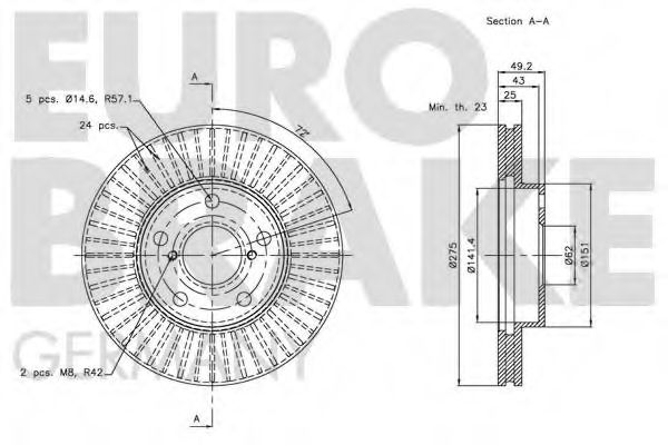 Disc frana 3