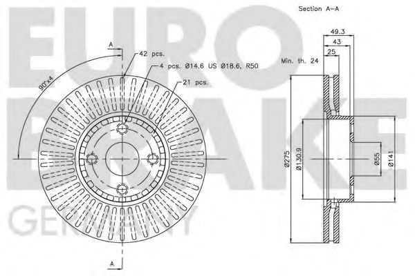 Disc frana 3
