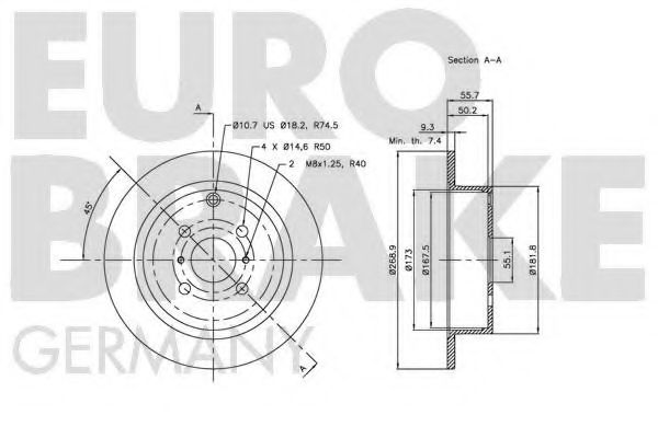Disc frana 3