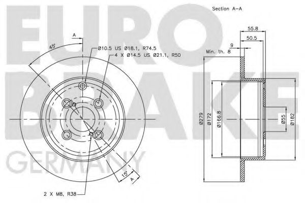 Disc frana 3