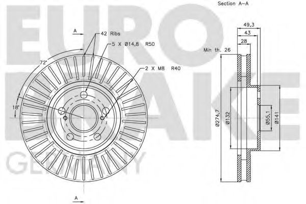 Disc frana 3