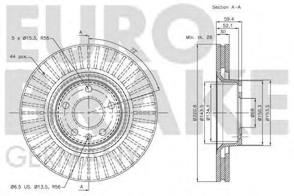 Disc frana 3