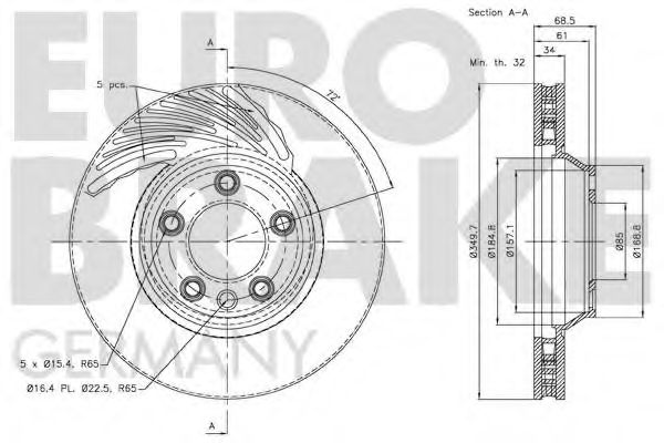Disc frana 3