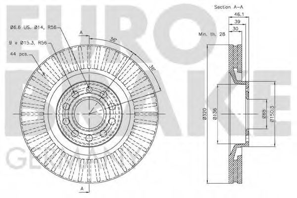 Disc frana 3